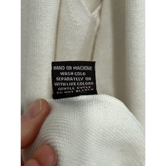 Adrienne Vittadini Womens Open Front Sleeveless Cardigan Sweater Vest Sz 1X - Picture 7 of 9